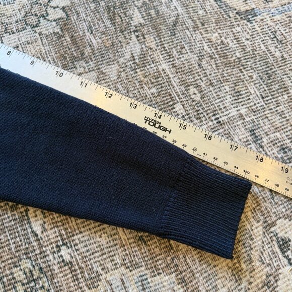 French Toast Navy Girl's Cardigan • size small 6/6x • Navy - Picture 5 of 8